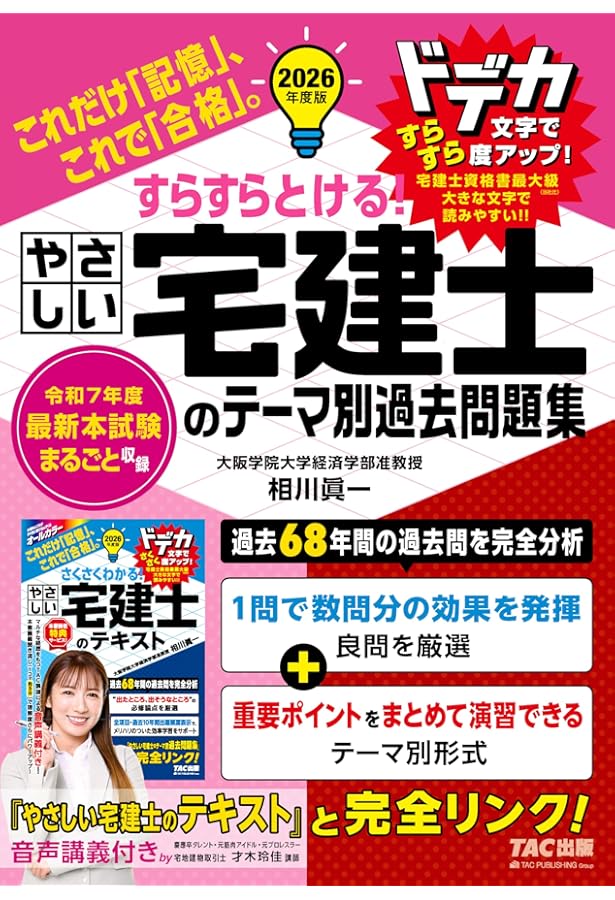 さくさくわかる! やさしい宅建士のテキスト 2025年度版 [宅地建物取引